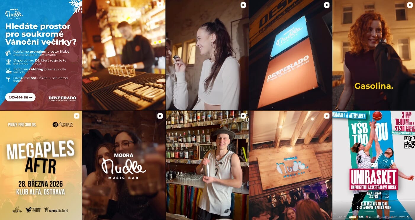 Modrá Nudle a Desperado